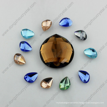 Flat Back Round Mirror Glass Jewelry Stones for Jewelry Making